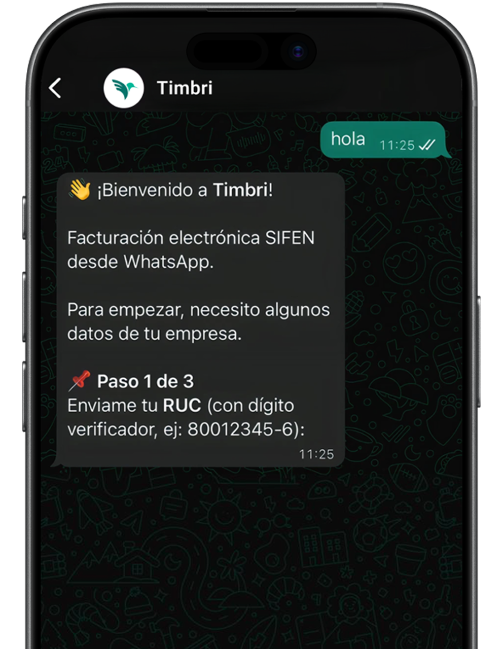 Escribí a Timbri